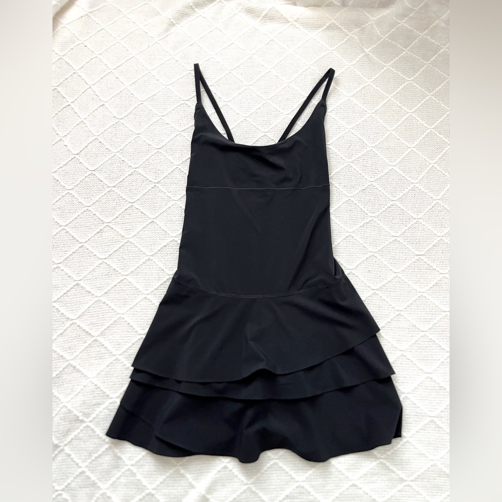 Offline By Aerie Maggie Ruffle Exercise Dress 🖤